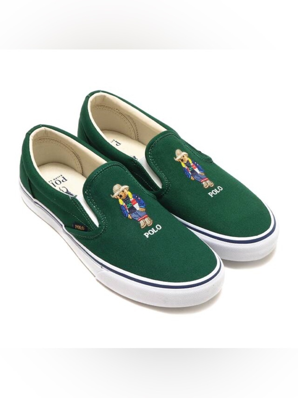 POLO RALPH LAUREN mens Keaton Slip On Sneakers Sneaker New Size 8